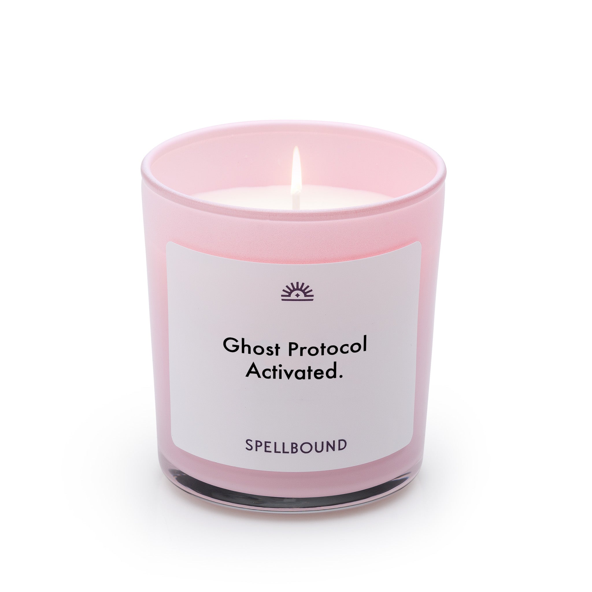 Ghost Protocol Activated Candle